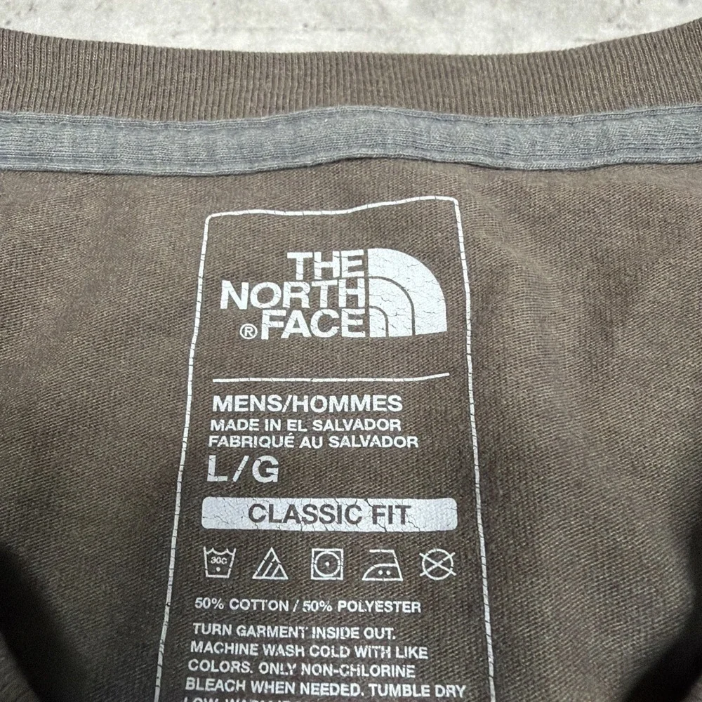 The North Face Never Stop Exploring Tee Mens size L Large Long Sleeve Cotton